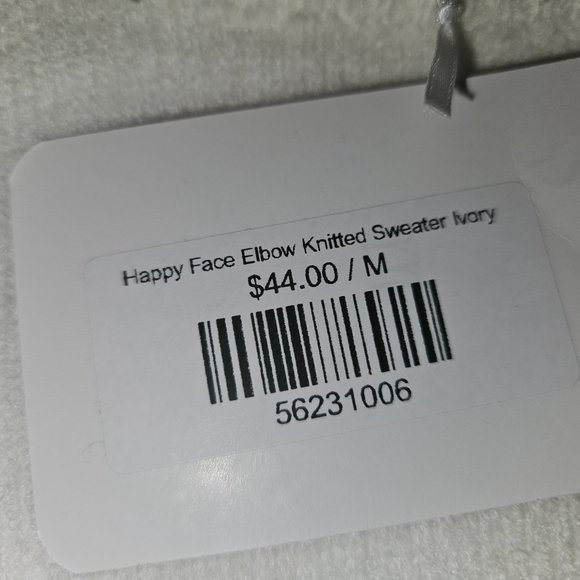 Happy Face Crewneck Sweater - Picture 4 of 4